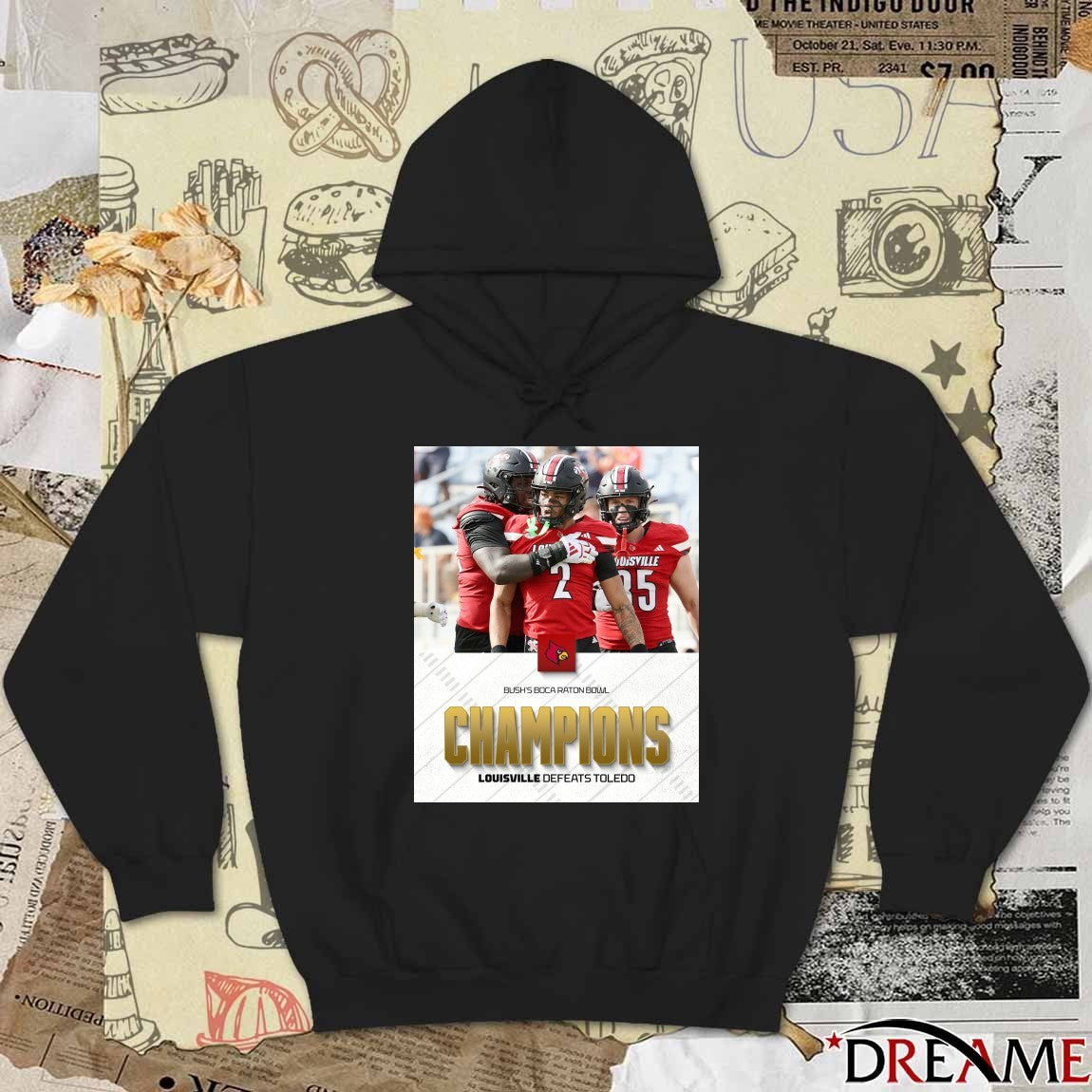 Louisville Cardinals defeated Toledo Rockets Bush’s Boca Raton Bowl December 23, 2025 Poster t-shirt
