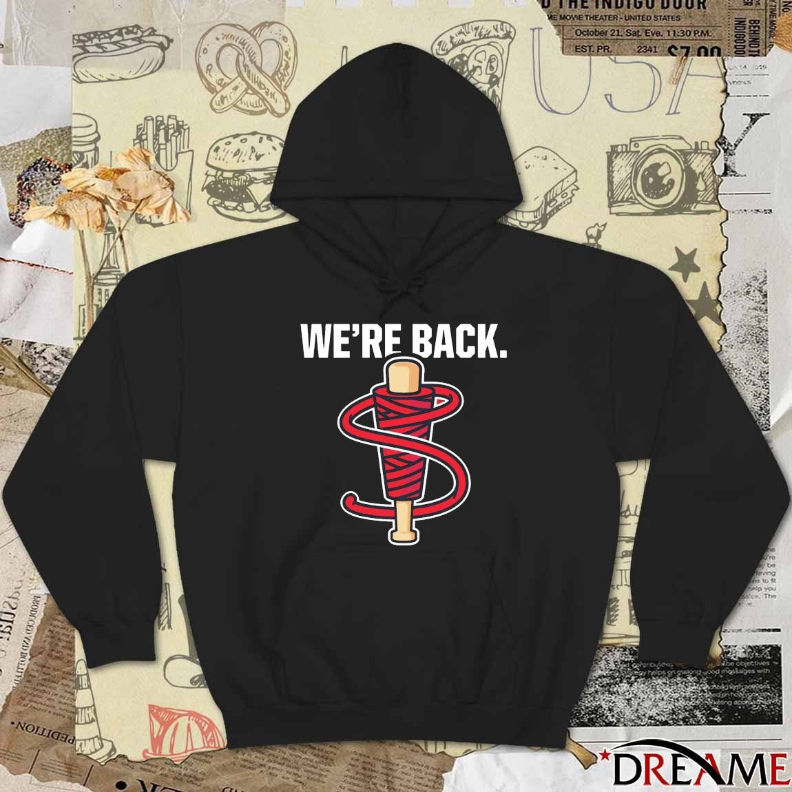 Lowell Spinners 2026 We’re Back LeLacheur Park t-shirt