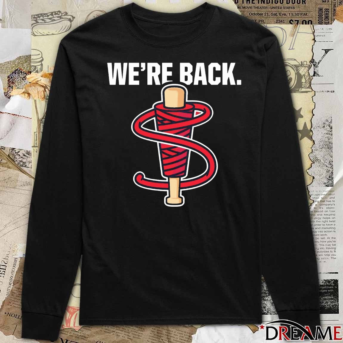 Lowell Spinners 2026 We’re Back LeLacheur Park t-shirt