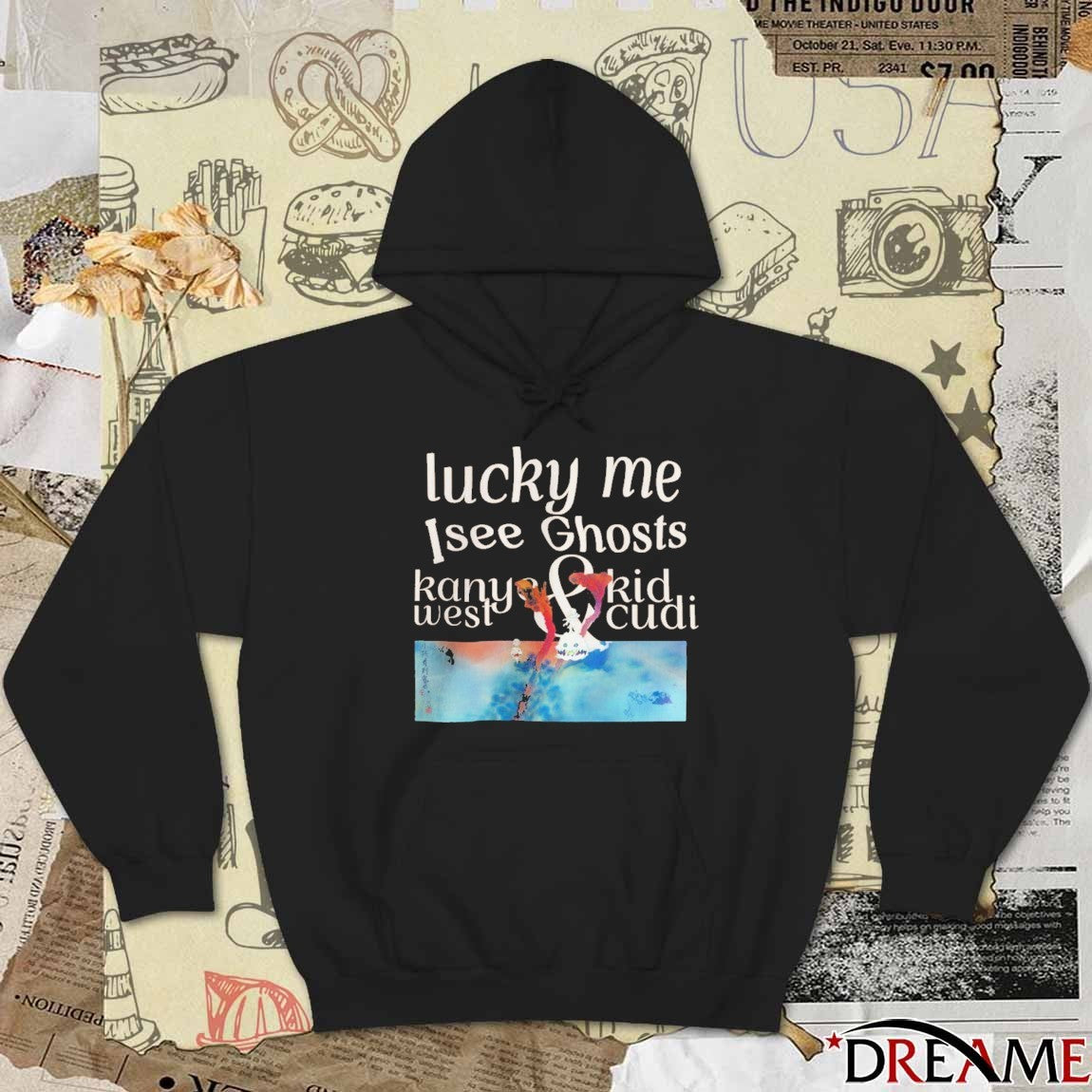Lucky Me I See Ghosts Kanye West And Kid Cudi 2026 t-shirt