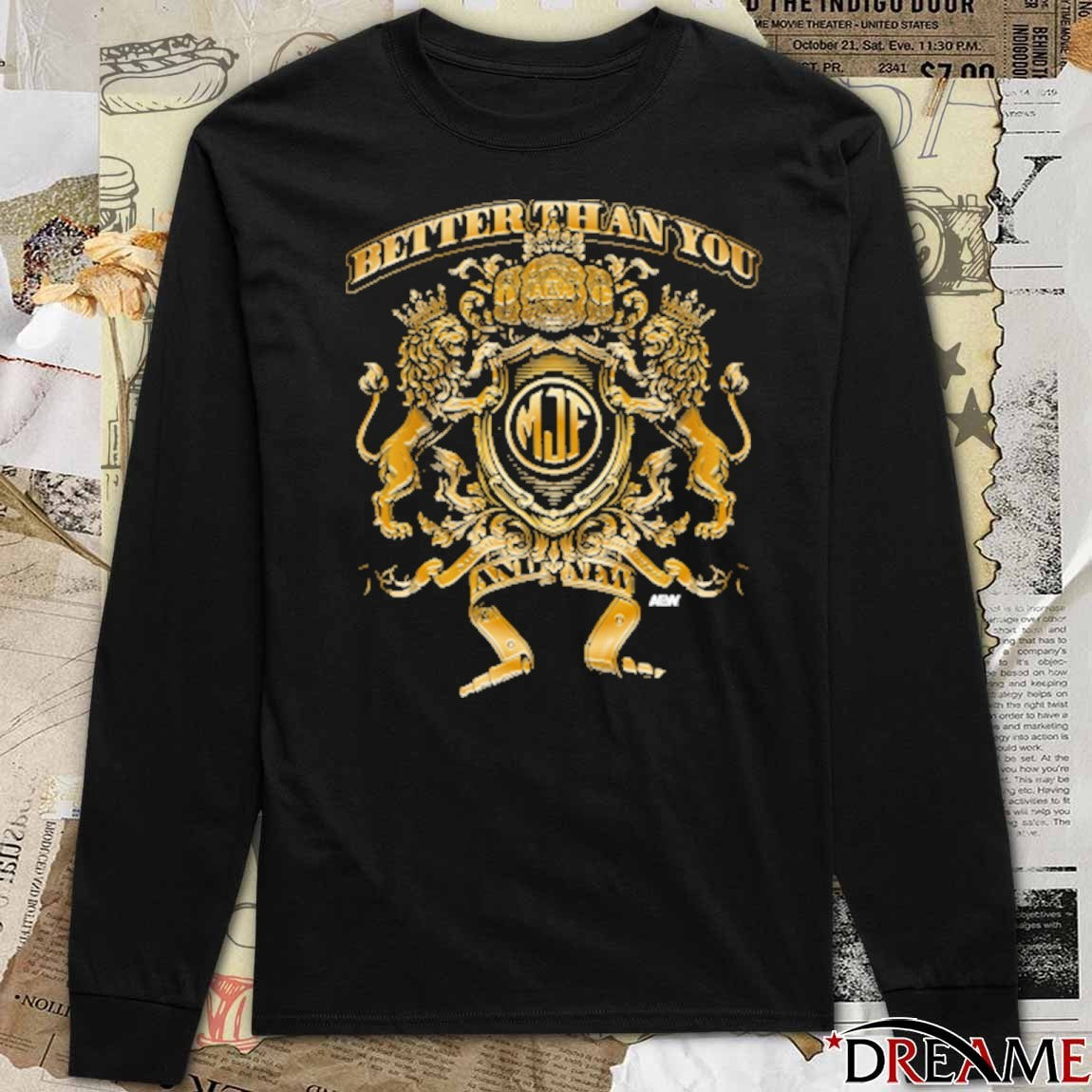 MJF – Better Than You And New AEW 2025 t-shirt