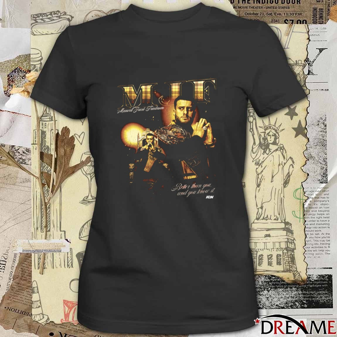 MJF – Triple B Better Than You And You Know It AEW t-shirt