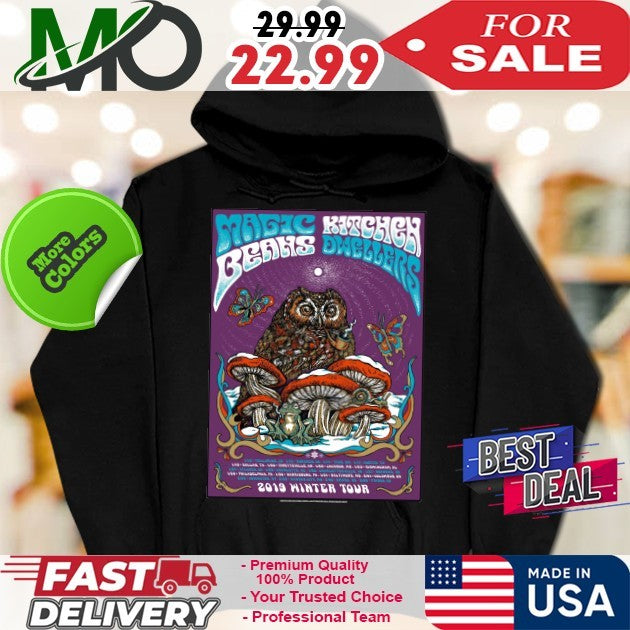 Magic Beans Kitchen Dwellers 2019 Winter Tour Shirt
