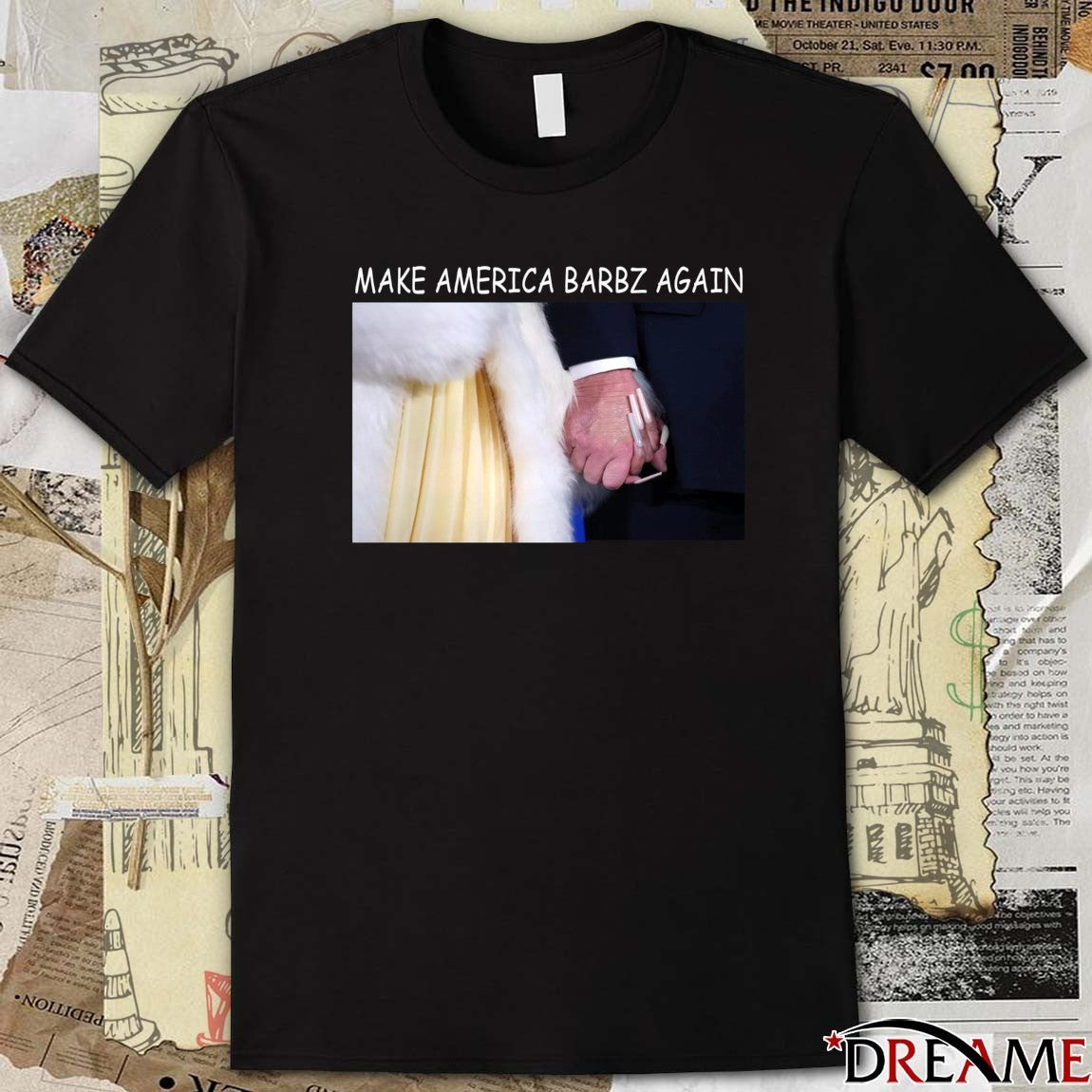 Make America Barbz Again Nicki Minaj And Donald Trump t-shirt