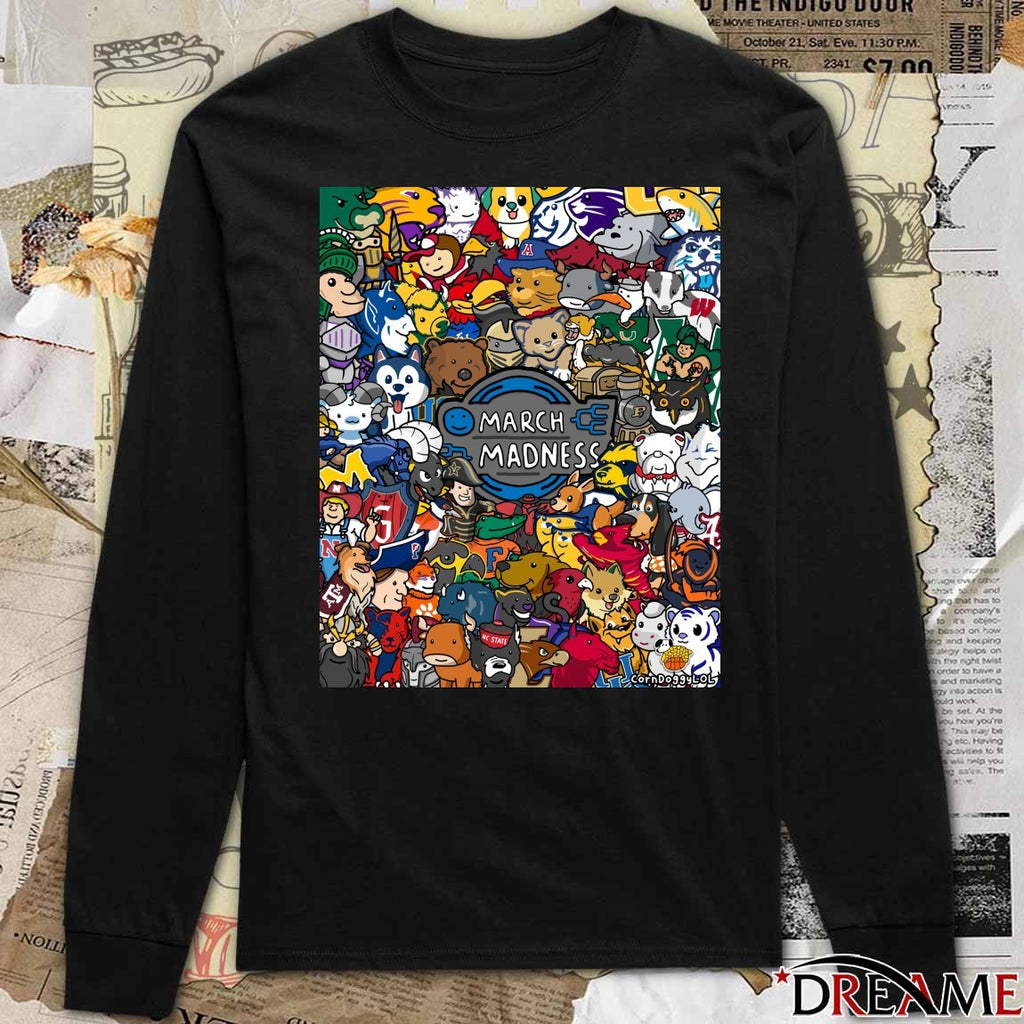 March Madness Is Back CornDoggyLOL 2026 Poster t-shirt