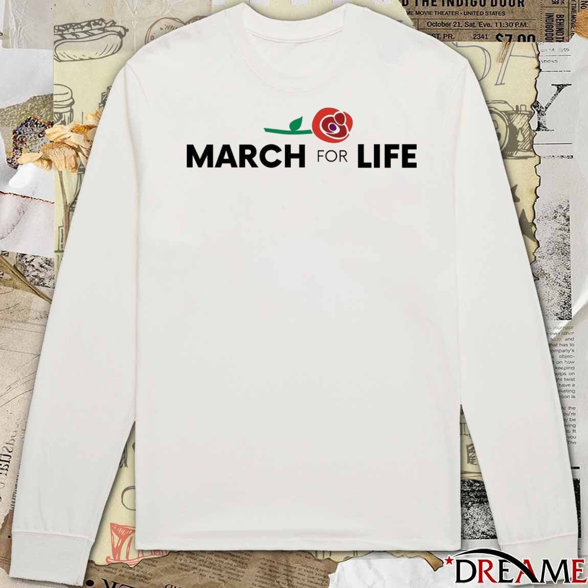 March for Life Jan. 23th-24rd 2026 Logo t-shirt