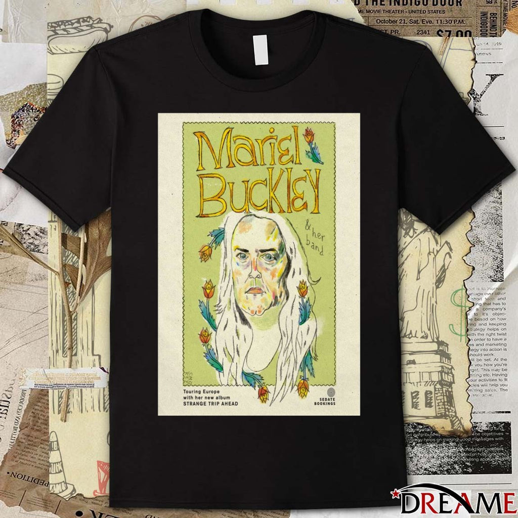 Mariel Buckley Poster MB and Band EU Tour 2026 t-shirt