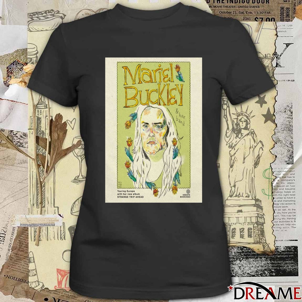 Mariel Buckley Poster MB and Band EU Tour 2026 t-shirt