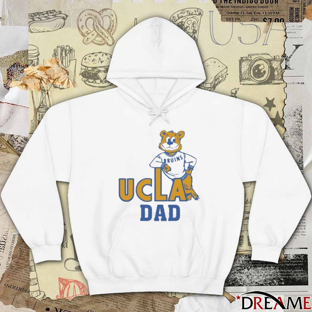 Mark Cuban Wearing UCLA Bruins Dad Mascot t-shirt
