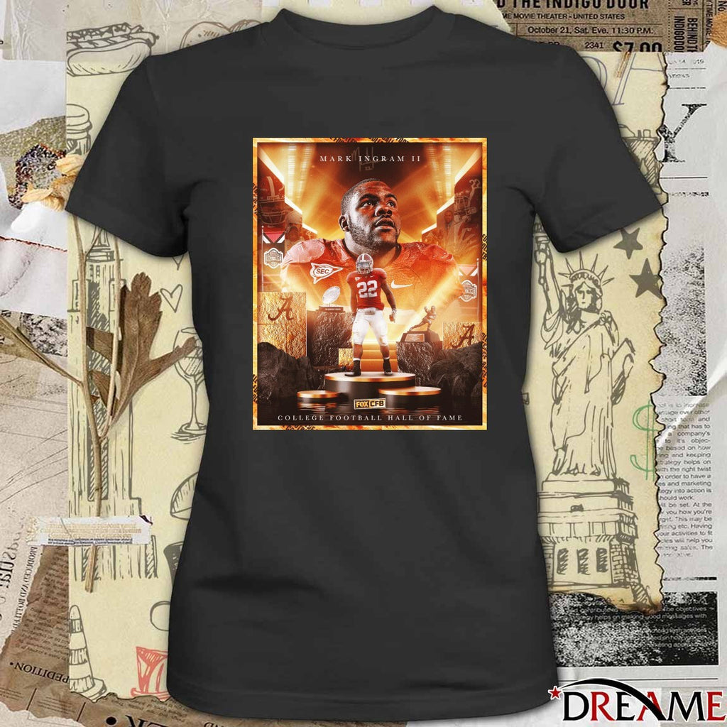 Mark Ingram II 2026 College Football Hall of Fame Poster t-shirt