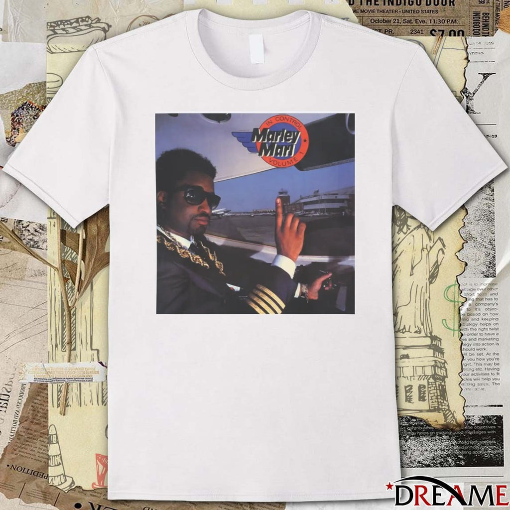Marley Marl in Control Volume t-shirt
