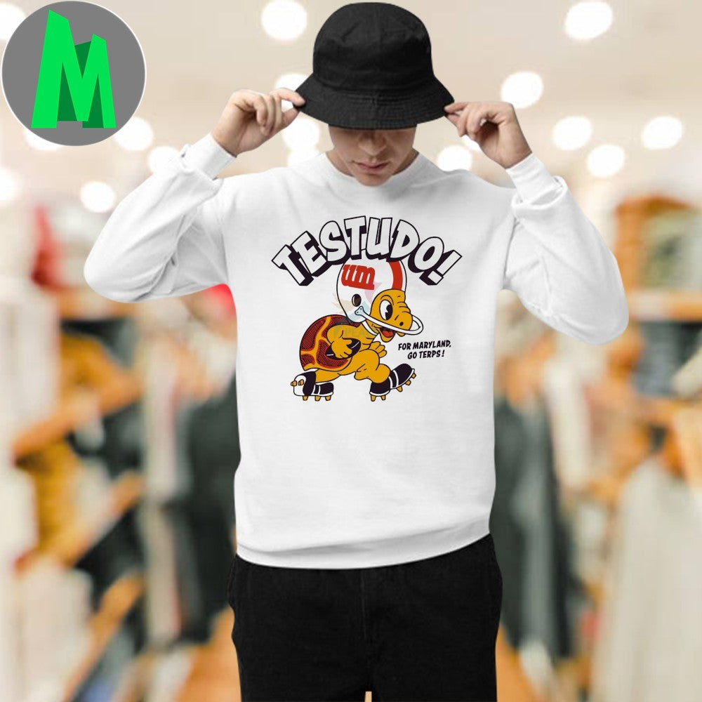 Maryland Logo Testudo Football Shirt