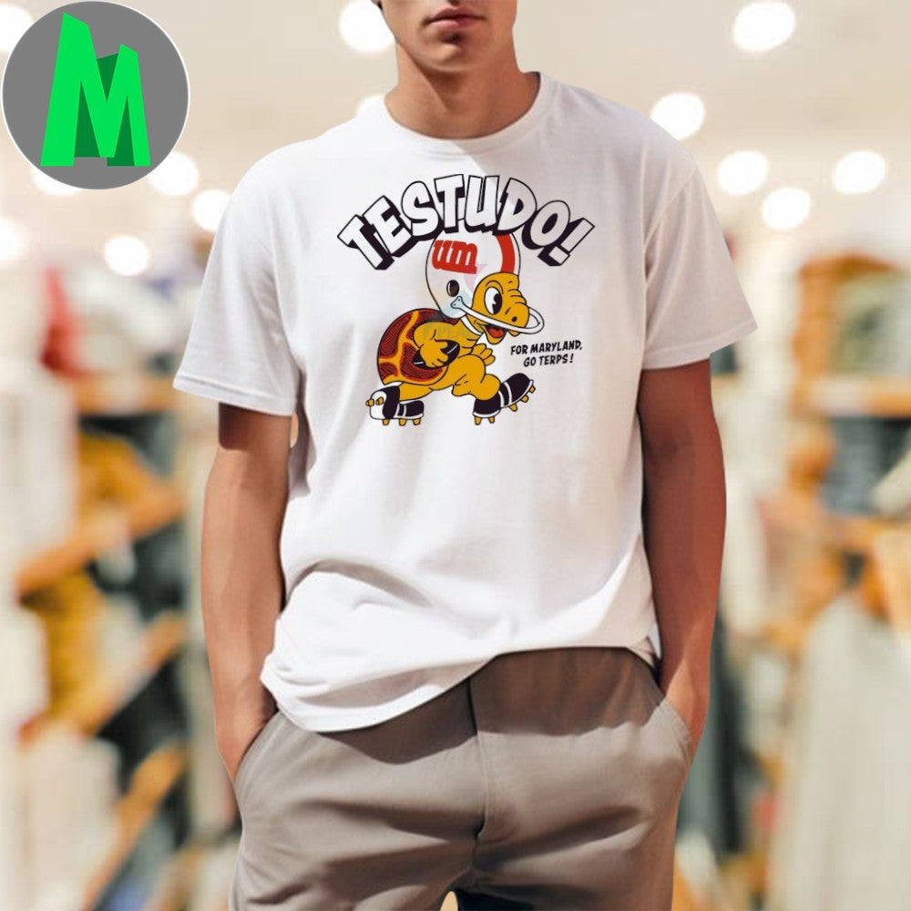 Maryland Logo Testudo Football Shirt