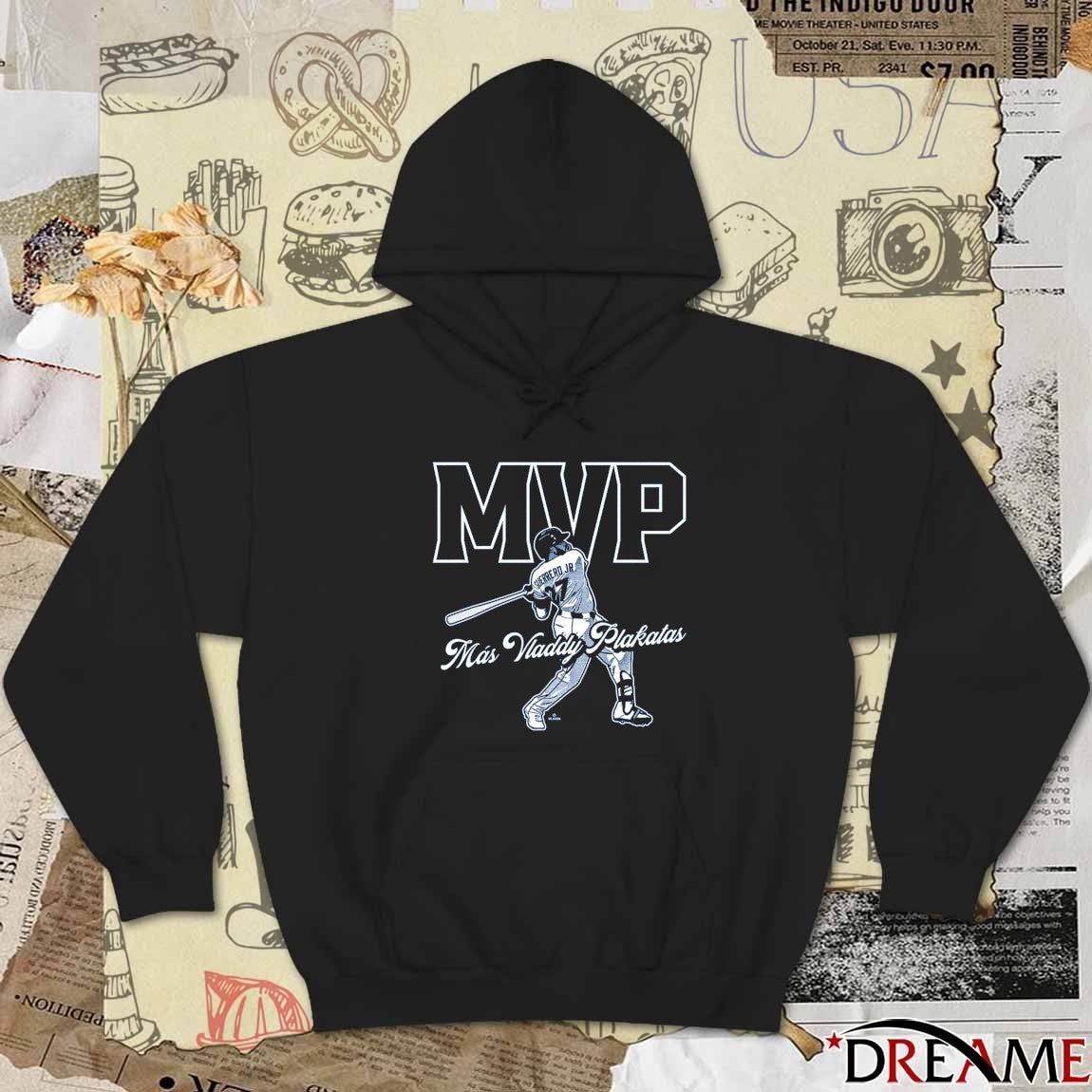 Más Vladdy Plakitas MVP Toronto Blue Jays MLB Signature t-shirt
