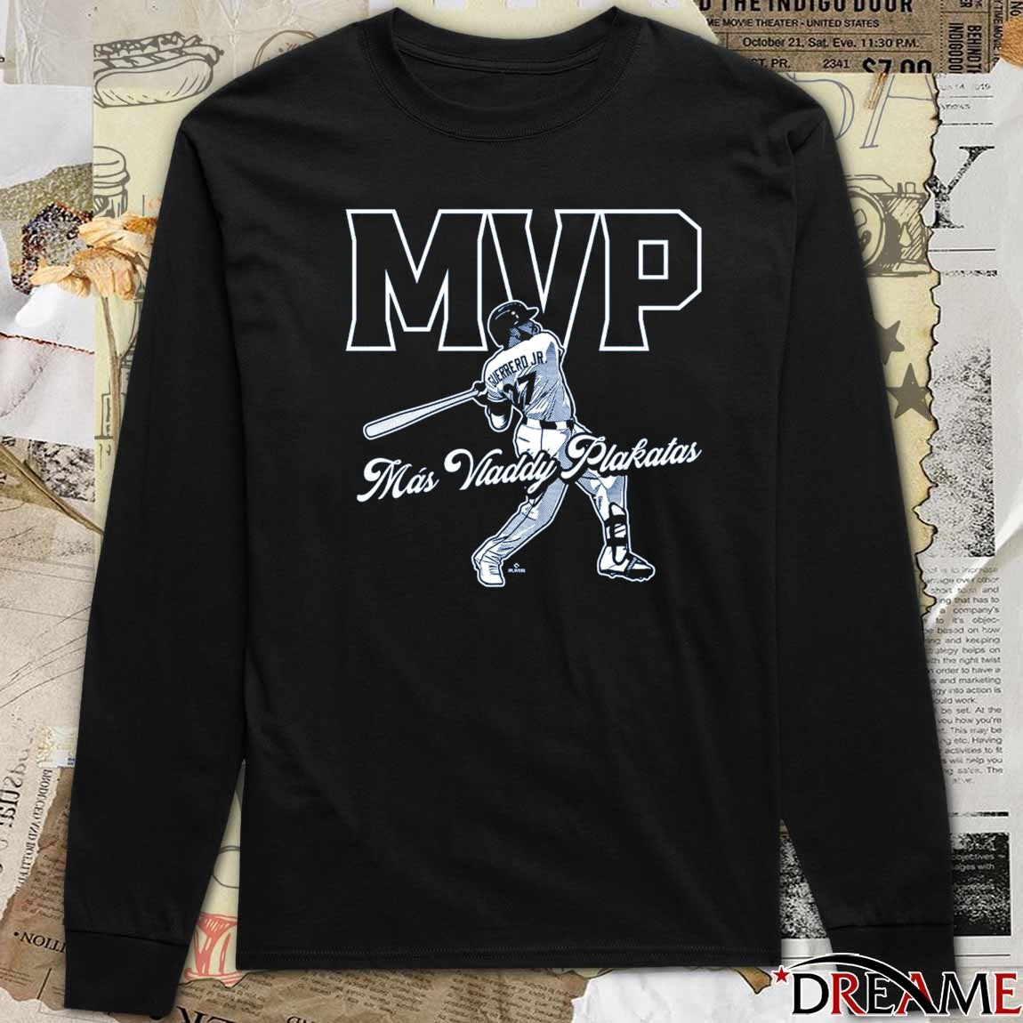 Más Vladdy Plakitas MVP Toronto Blue Jays MLB Signature t-shirt