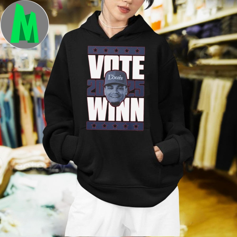 Masyn Winn Vote 2025 Louis Winn Baseball Fan T-Shirt