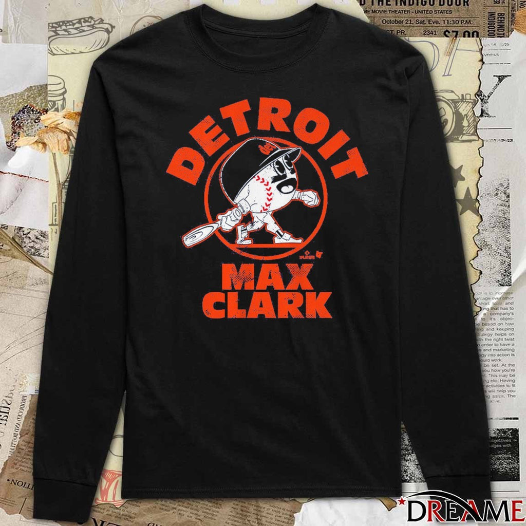 Max Clark Detroit Tigers MLB Baseball Buddies t-shirt