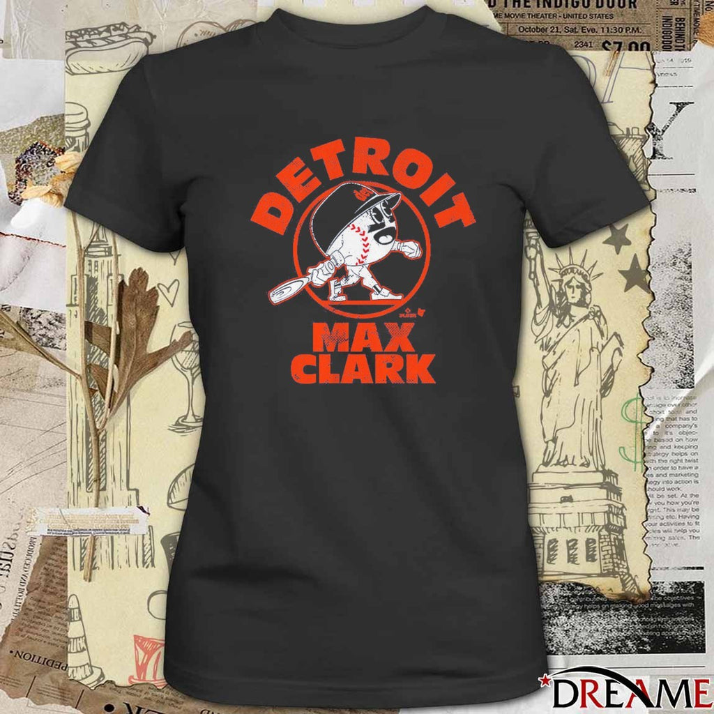 Max Clark Detroit Tigers MLB Baseball Buddies t-shirt