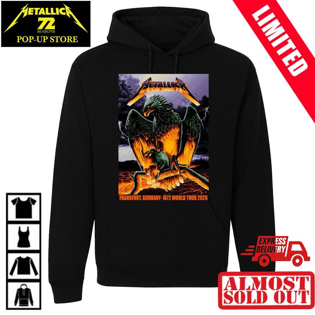 Max Loeffler Metallica M72 Frankfurt 24. Mai 2026 Deutsche Bank Park Poster Shirt