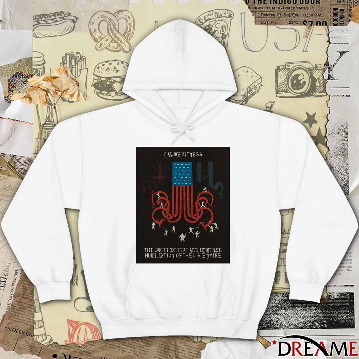 May We Witness The Swift Defeat And Immense Humiliation Of The US Empire Poster t-shirt