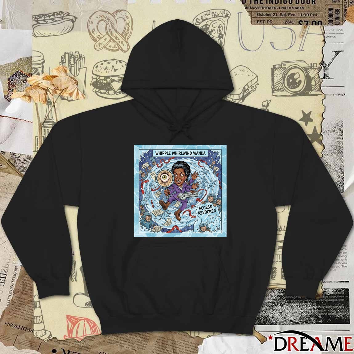 Meet Whipple Whirlwind Wanda Oversight Overruled Access Revoked Poster Justice For Renee Nicole Good t-shirt