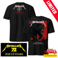 Metallica Berlin Olympiastadion 30.5.2026 Tour Poster 2-Sided Shirt Janta Island