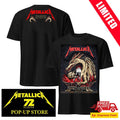 Metallica Chorzow 2026 Pop-Up Shop Official Merchandise – Two-Sided Polish Dragon Shirt by Karol Banach