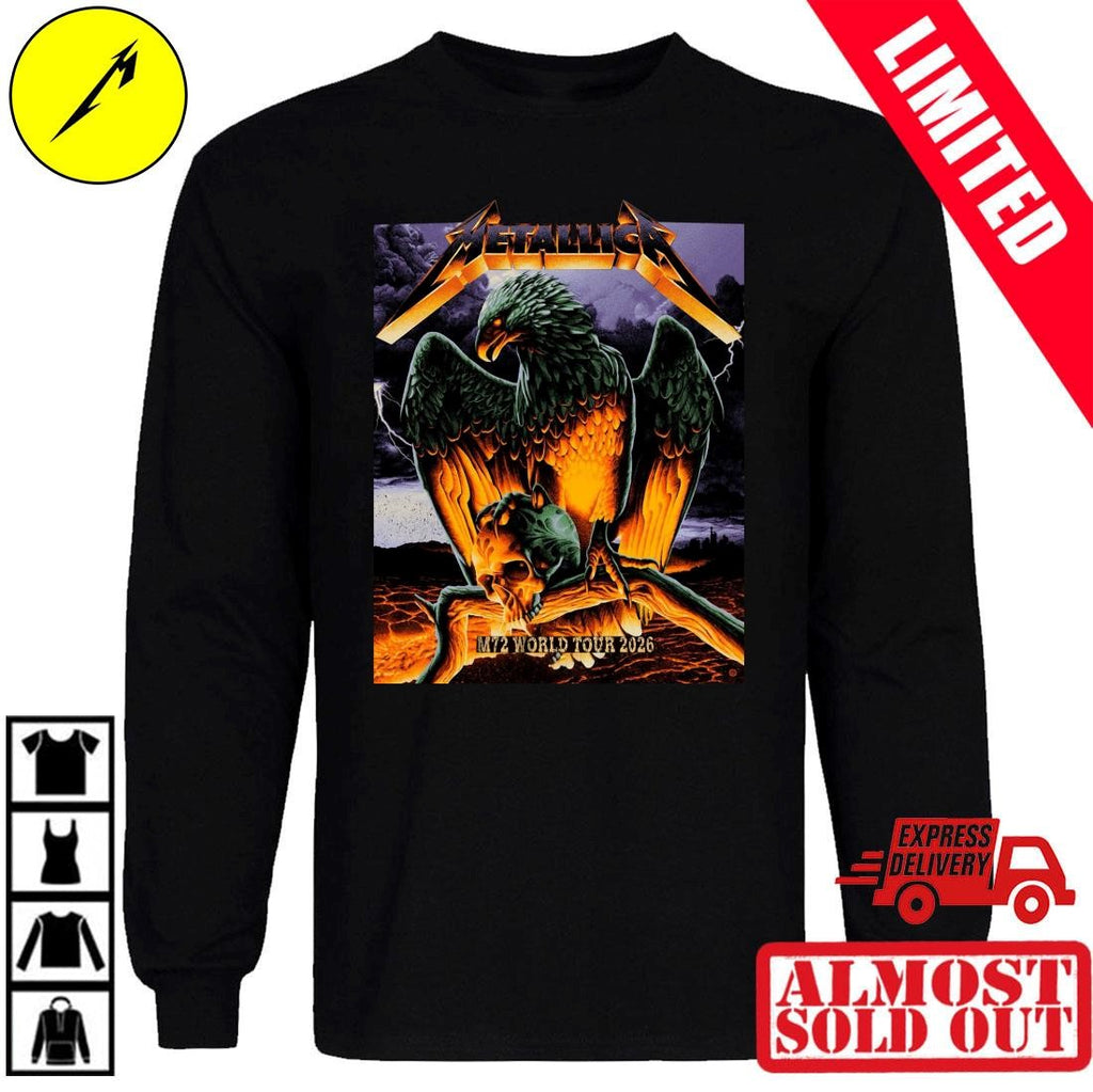 Metallica Concert Merch Frankfurt Germany 24 Mai 2026 Max Loeffler Eagle Shirt