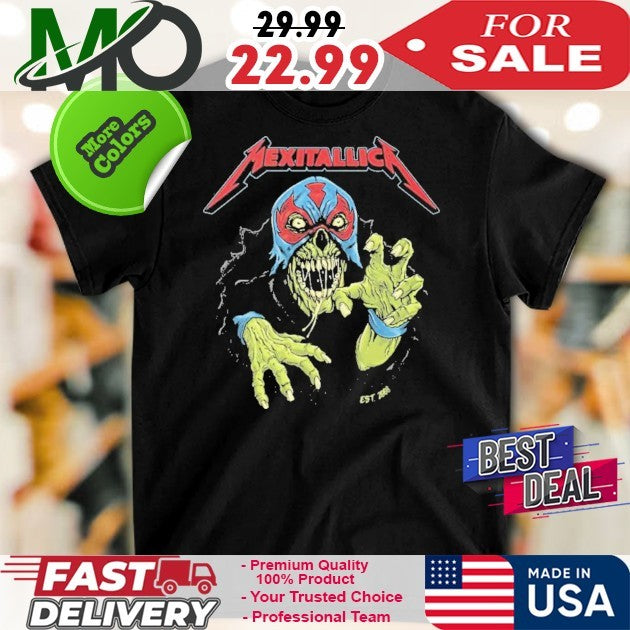 Metallica Est 2008 Design Artwork By Puis Calzada Official Metallica Shirt