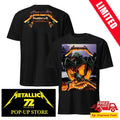 Metallica Frankfurt 2026 Concert Poster Shirt May 24 Deutsche Bank Park By Max Loeffler Two-Sided Merch