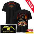 Metallica Frankfurt 2026 Official Two Sides T-Shirt – M72 Germany Pop-Up Shop Vance Kelly Merch