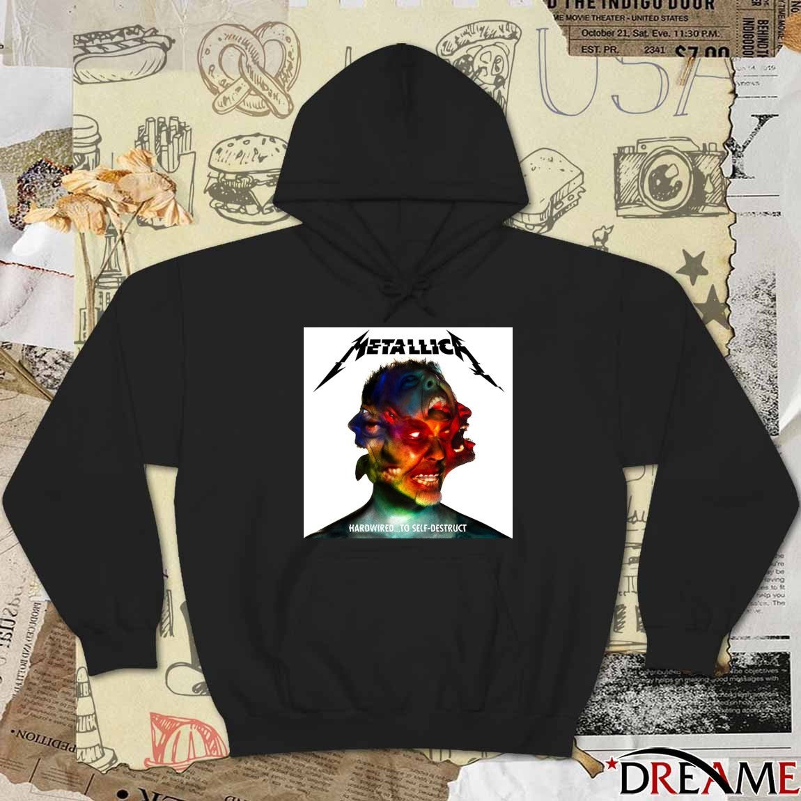 Metallica Hardwired To Self-Destruct Poster t-shirt