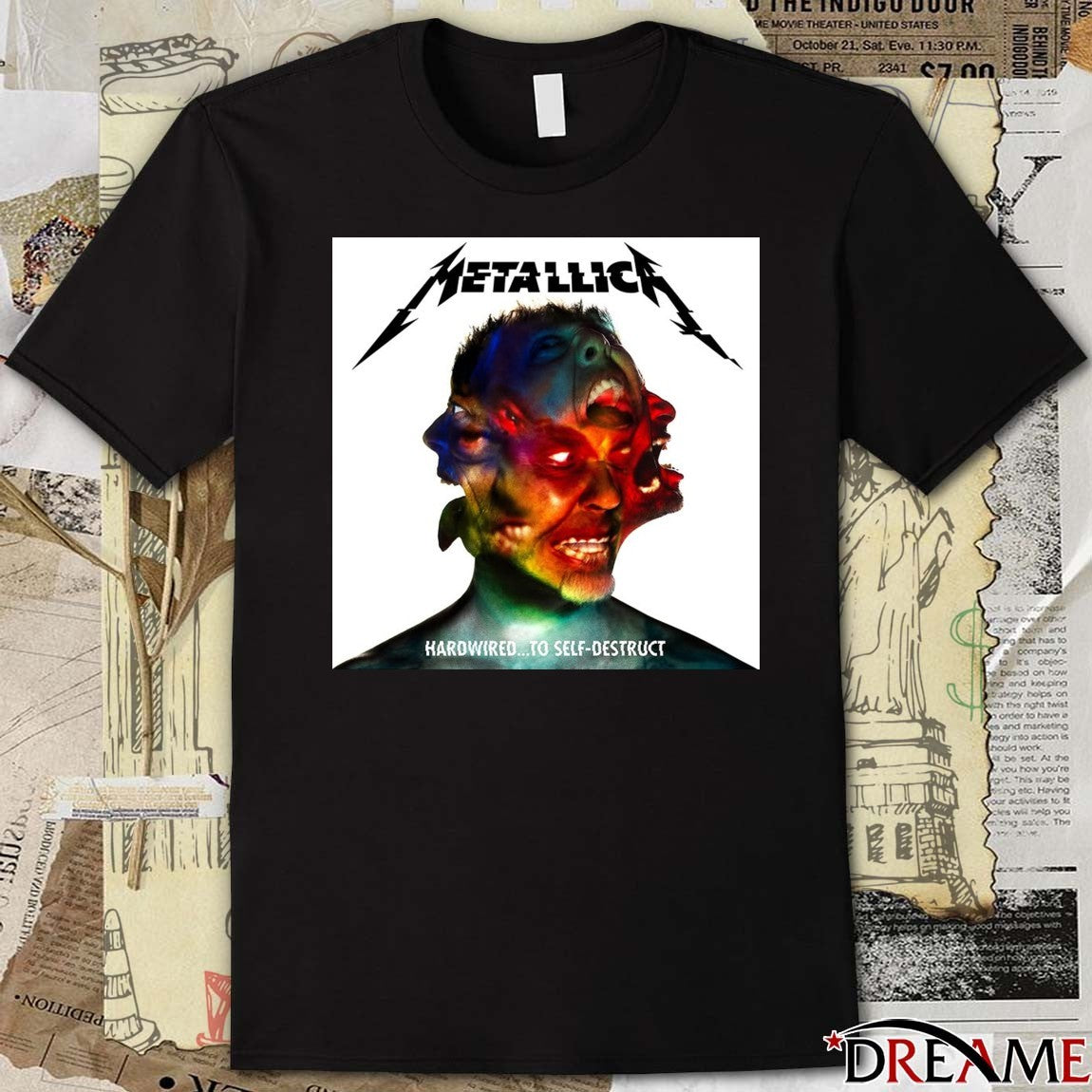 Metallica Hardwired To Self-Destruct Poster t-shirt