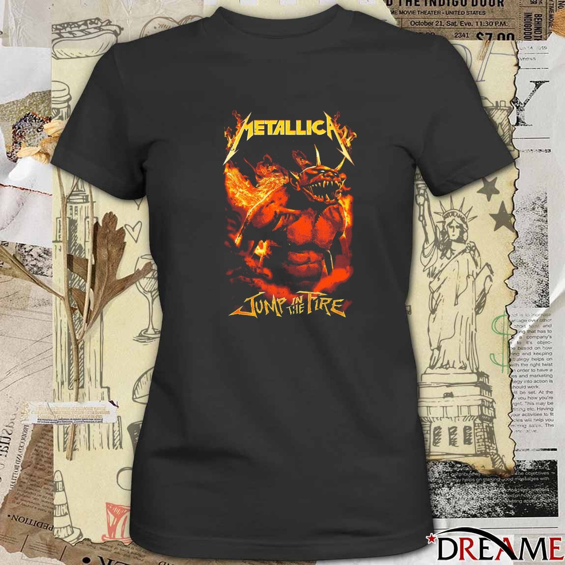 Metallica Jump In The Tire 2025 Fanart t-shirt