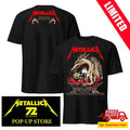 Metallica M72 Chorzow 2026 Official Pop-Up Shop Shirt – Two Sides Wawel Dragon by Karol Banach