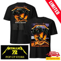 Metallica M72 Frankfurt 2 Nights Exclusive Tee At Deutsche Bank Park On May 22 24 2026 Germany M72 World Tour 2 Sides Shirt