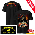 Metallica M72 Frankfurt 2026 Pop Up Shop Poster At Frankfurt Germany Deutsche Bank Park On 22 And 24 May 2026 2 Sides Shirt