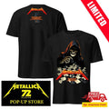Metallica M72 Frankfurt Germany 2026 Two Sided T-Shirt – Deutsche Bank Park No Repeat Weekend Pop-Up