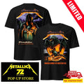 Metallica M72 Frankfurt Germany May 24 2026 Deutsche Bank Park Poster By Max Löffler 2 Sided Print Shirt