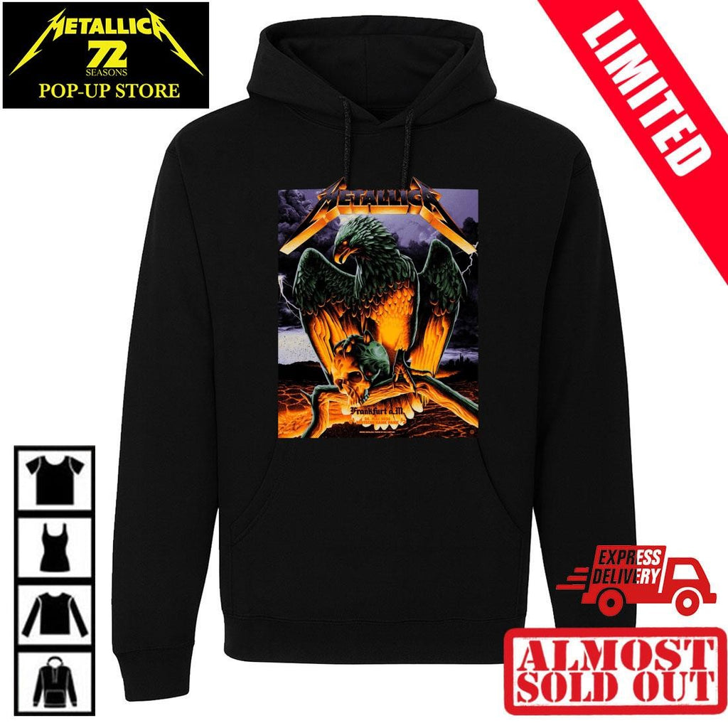 Metallica M72 Tour 24 Mai 2026 Frankfurt Night 2 Eagle Skull Shirt Max Loeffler