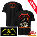 Metallica M72 World Tour 2026 Frankfurt Germany Two-Sided T-Shirt – Vance Kelly Venue Artwork