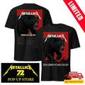 Metallica M72 World Tour Berlin Olympiastadion 2026 Two Sided Shirt Janta Island Bear Art