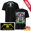 Metallica M72 World Tour Zürich Switzerland May 27 2026 Pop-Up Shop Two Sides Shirt