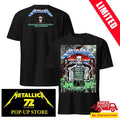 Metallica M72 Zurich 2026 Venue Merch Tee For Zurich Switzerland At Letzigrund Stadion On May 27 2026 2 Sides Shirt