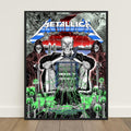 Metallica M72 Zürich Pop-Up Shop Poster May 27 2026 Art by Luca Schenardi