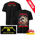 Metallica Official Pop-Up Shop Chorzow 2026 Two Sided Shirt – Poland Dragon Art by Karol Banach