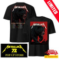 Metallica Olympiastadion Berlin Germany Two-Sided Concert Shirt
