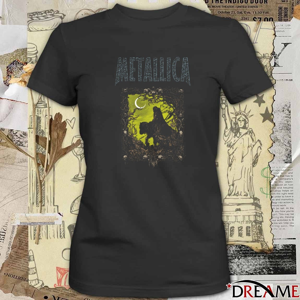 Metallica The Outlaw Torn Fanart t-shirt