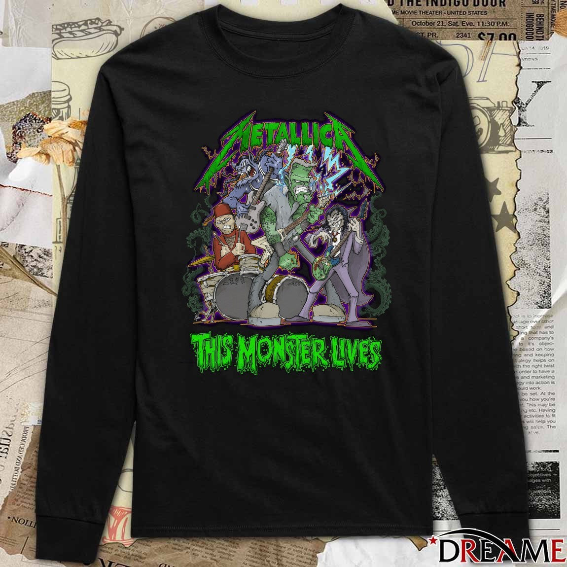Metallica This Monster Lives 2025 Halloween Band t-shirt