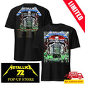 Metallica Zurich Artwork Luca Schenardi Two Sided Shirt